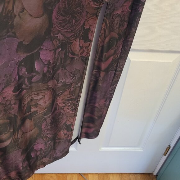 Motel Rocks Midi Floral Bodycon Dress NWOT - Picture 4 of 5